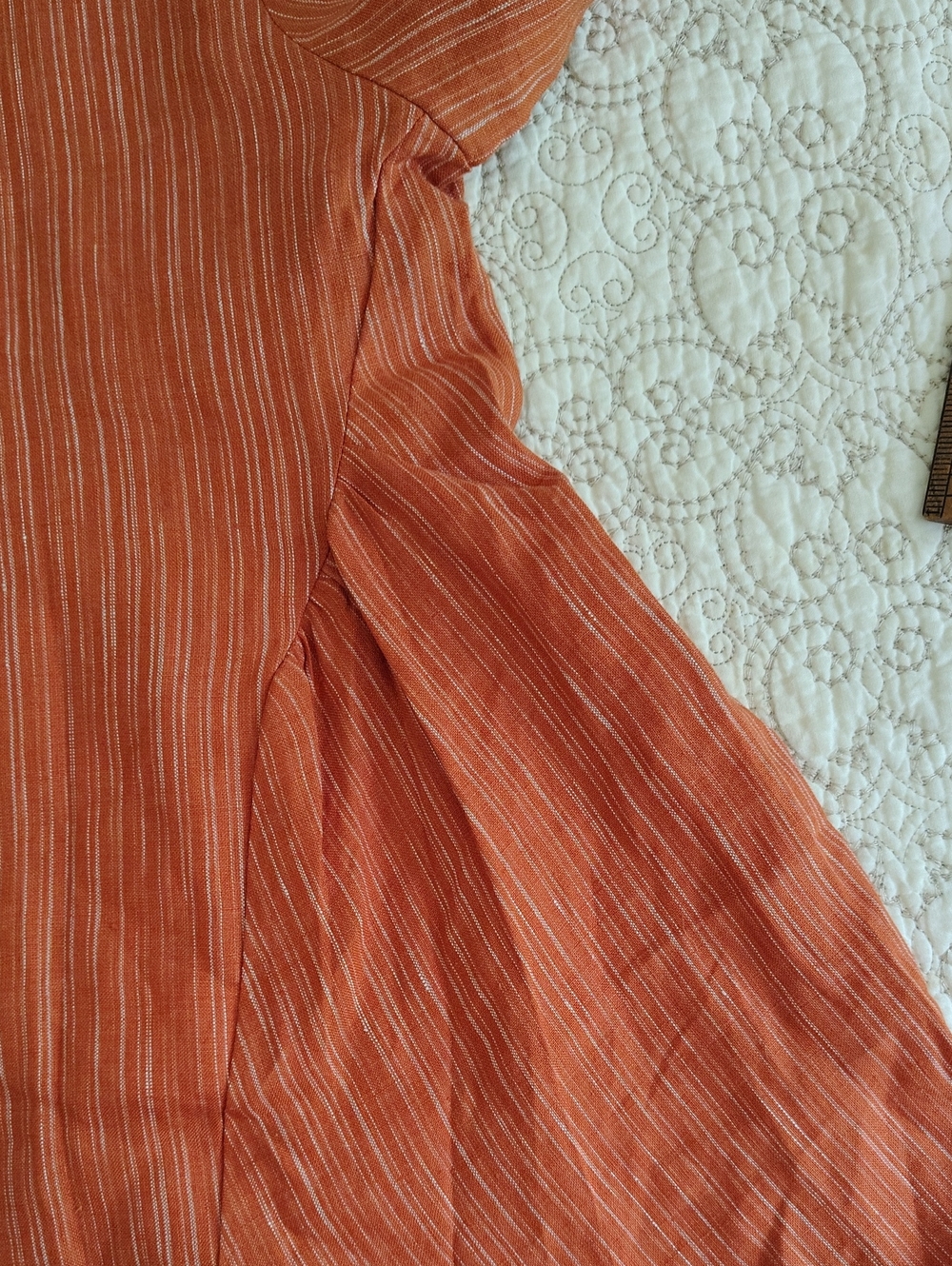 NWT Lintico 100% Linen Round Neck Artistic Stripe Top FLORENCE - Picture 14 of 15